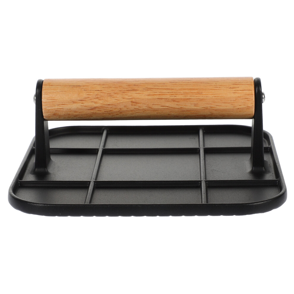 2Pcs Aluminum Alloy Burger Press With Wooden Handle For Grilling-image-OPC-PKWXWBK-NEW