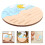 3Pièces Plaques Bébé En Bois Pour Décor Photo 11