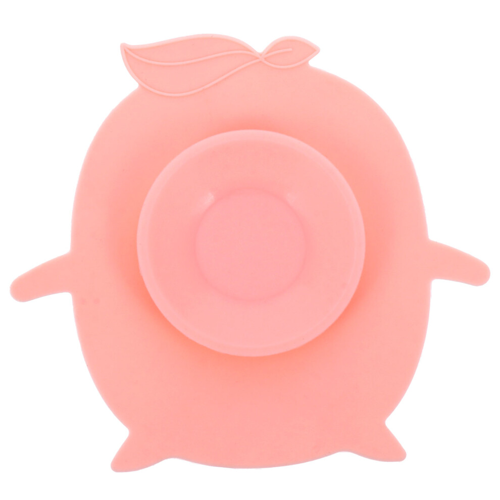 Solustre 2 Pcs Silicone Baby Feeding Placemat With Sucker Anti-Slip Bowl Mat