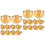 40 Pcs Practical Earring Backs Diy Stoppers Jewelry Replacements 6