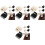 48 Pcs Hot Roller Clips Replacement Claw Clips For Hair Styling 3