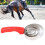 Soft Grip Handle Horse Curry Comb with Reversible Double Sides 3