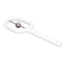 U-förmiges Zungenspitzen-Übungsgerät, weiß, 15x4.9 cm