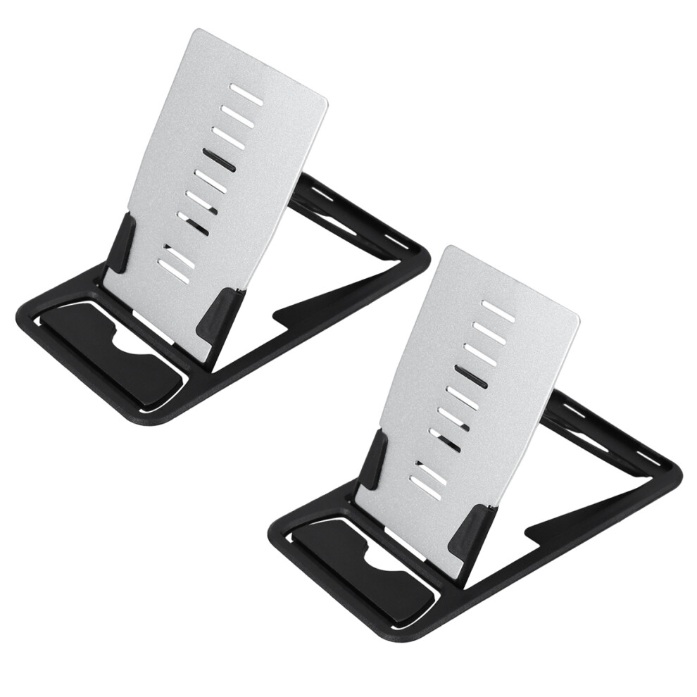4 Pcs Aluminum Alloy Foldable Phone Holder Stand For Cellphone Tablet 031409062122