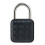SY12 FP Padlock, 10 FPs/10 PWs, 77x46x21mm Black 3