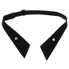 5Pcs Pre Tied Bows For Girls School Uniform Adjustable Navy Blue