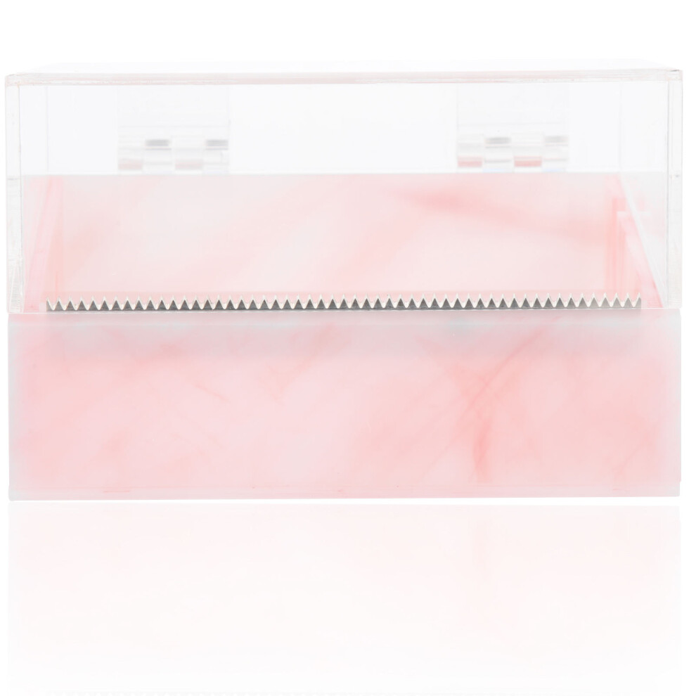 Solustre Eyelash Tape Dispenser Acrylic Cutter For Extensions