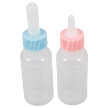 10 Pcs Pet Nursing Bottles For Kitten Puppy Milk Replacement