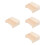 4Pcs Wooden Multi-Functional Foot Rest Step Stool For Household Use 8