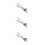 3Pcs Snowflake Tie Clip For Men Holiday Accessory 9