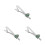 3Pcs Snowflake Tie Clip For Men Holiday Accessory 6