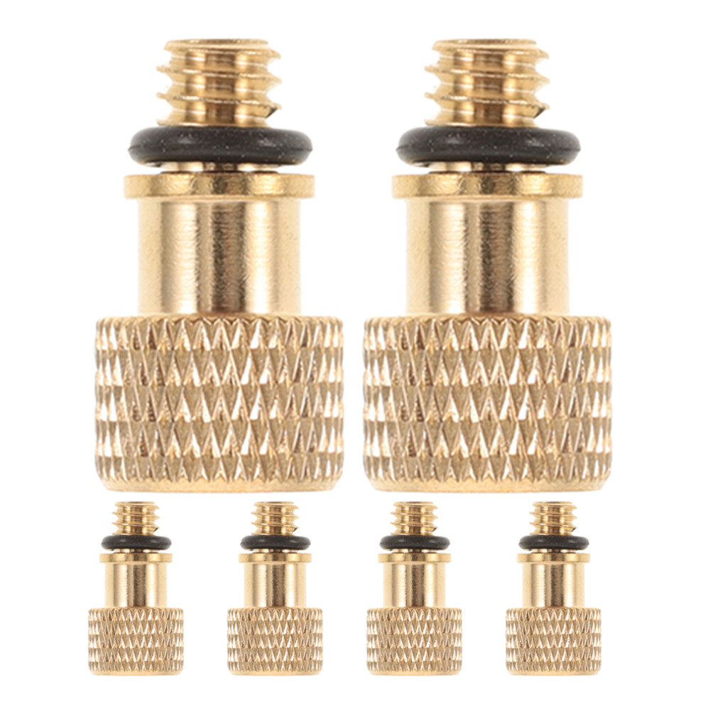 Photos - Other Wheel Accessories 30 Pcs American To English Valve Adapters Pure Copper