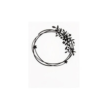 2Pcs Plastic Bump Embossing Template For Scrapbooking And Paper Craft