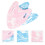 6 Pcs Kids Swim Kickboard Training Aid Pool Supply 10