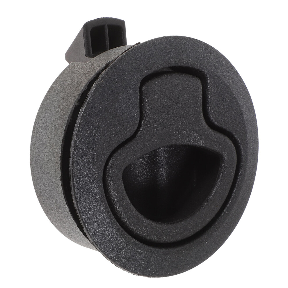 2Pcs Locking Flush Latch Uv Stabilized Plastic Marine Grade Black 031049690259