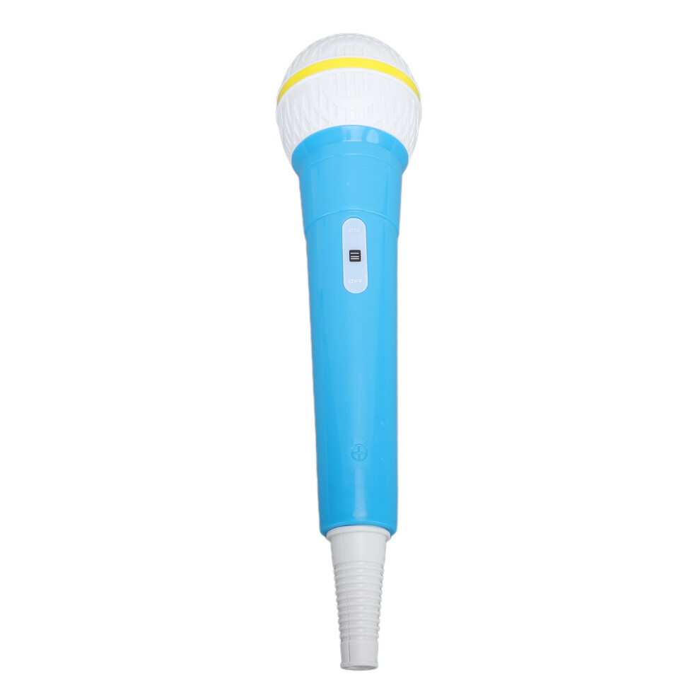 Compact Fake Microphone Toy For Children Safe Odorless Mic Prop For Play Blue 5011351932945