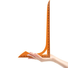 2 Pcs L Shape Sewing Ruler For Clothing Patchwork Cutting Measuring