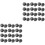 48 Pcs Fake Blueberries Models Artificial Decorative Props 5