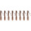 8 Pcs Wooden Replacement Handle Grip Set 6