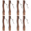 8 Pcs Wooden Replacement Handle Grip Set 7
