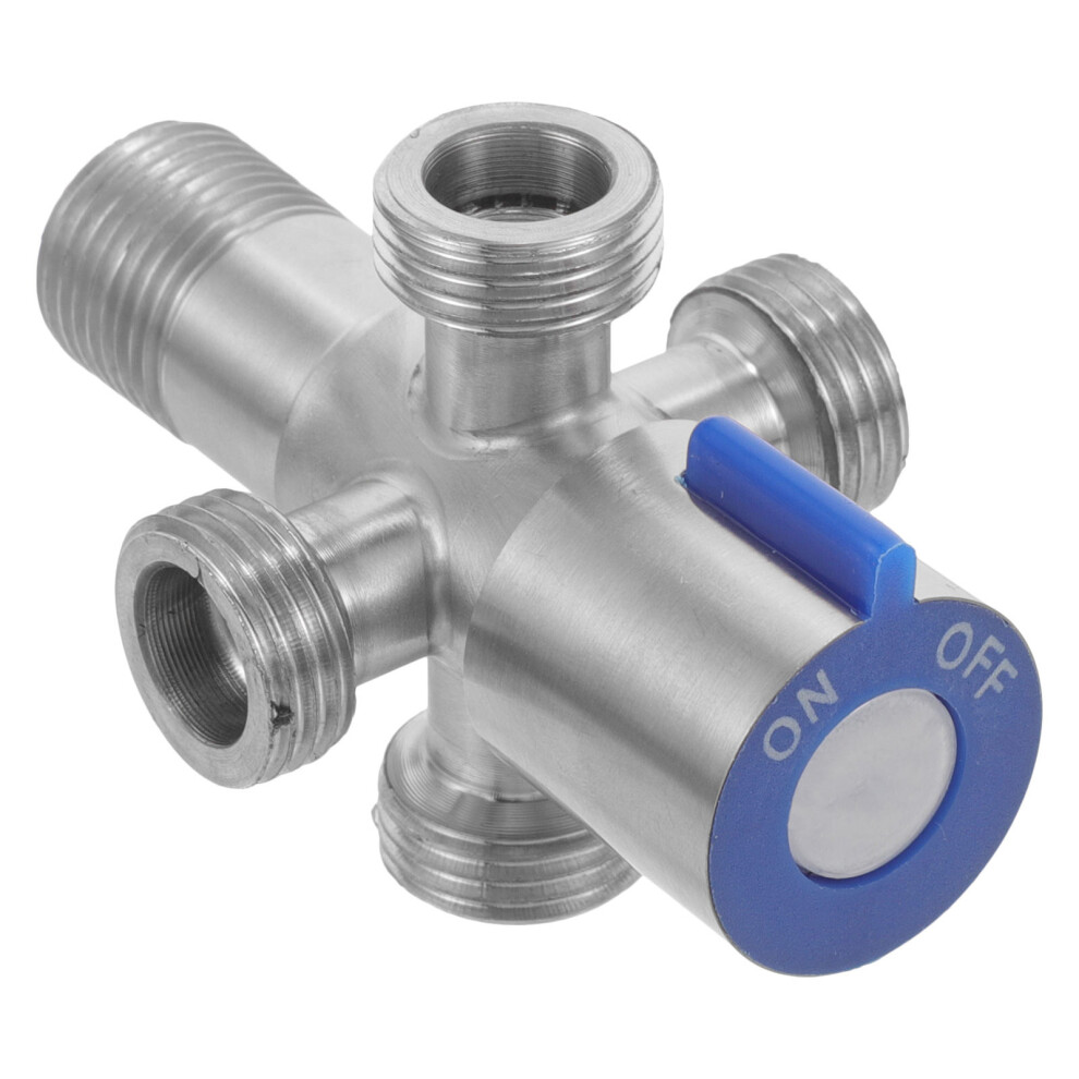 4Pcs Toilet Stop Valve Bathroom Angle Valve Water Shut Off Replacement 031049692857