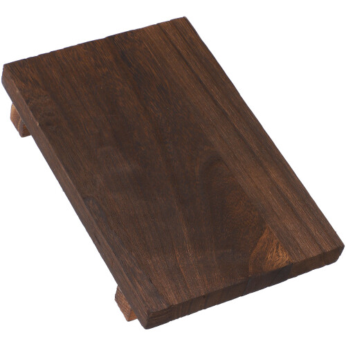 4Pcs Wood Serving Board And Soap Tray Set