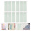 150 Pcs Washi Tape Sample Storage Boards Separate Practical Sheets 10