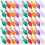 500 Pcs Ceramic Christmas Tree Lights Multi Color Twist Bulbs 3