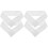 4 Pcs Faux Collar Lapel For Blouse 4