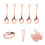 72Pièces Mini Cuillères Rose Gold Pour - 10