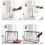 2Pcs Modern Tea Light Holder Iron Frame With Suspended Cup 1