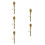 5Pcs Hand Held Prayer Wheel Buddhist Mini Pocket Size 7
