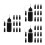 36 Pcs 10Ml Precision Tip Applicator Bottles For Glue Paint Craft 9