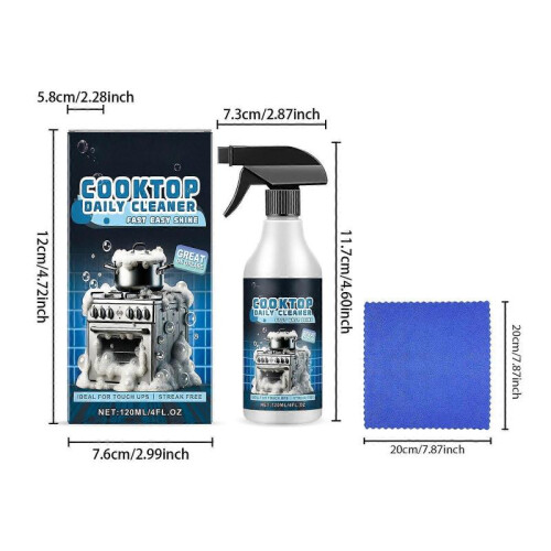 Detergent Cooktop Daily Cleaner Kitchen Multi-Purpose Cleaner Kitchen Cleaner 120ml_c24070262 1