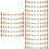 300Pièces Écrous Vissés Dorés Robustes Inserts Filetés Pour 6