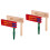 4 Pcs Wooden Ratchet Spinners Handheld Percussion Instrument 4