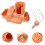 2Pièces Abreuvoir Professionnels Hamster Orange 8
