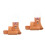 2Pièces Abreuvoir Professionnels Hamster Orange 5