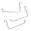 12 Pcs Heavy Duty Pegboard Hooks For Garage Wall Iron Board 3