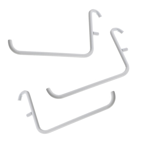 12 Pcs Heavy Duty Pegboard Hooks For Garage Wall Iron Board 2