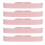 15 Pcs Wall Mounted Plastic Slippers Holder For Bathroom Hallway Pink 2