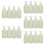 20Pcs Refillable Shampoo Bottles Multi Color Durable Lotion Dispensers 10
