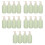 20Pcs Refillable Shampoo Bottles Multi Color Durable Lotion Dispensers 7