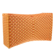 3Pcs Cervical Pillow Woven Simulated Rattan Breathable Neck Cushion