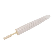 Kinder-Papier-Parasol 58 cm / 22,8 Zoll Weiß DIY