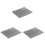 3 Pcs Non-Stick Reusable Grill Mesh Mat For Vegetables Meat 2