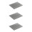 3 Pcs Non-Stick Reusable Grill Mesh Mat For Vegetables Meat 8
