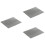 3 Pcs Non-Stick Reusable Grill Mesh Mat For Vegetables Meat 6