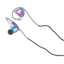 Ergonomische Sport-Kabelkopfhörer 0,75 mm Dual-Pin Typ C Kunststoff