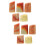 10 Pcs Chinese Seal Stone Calligraphy Tool Material Random Style 9